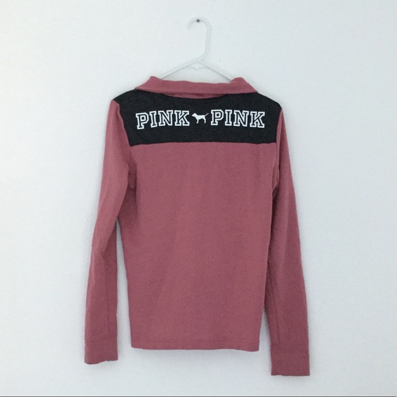 Victoria's Secret PINK Half Zip - Picture 2 of 3